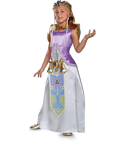 Amazon.com: Zelda Deluxe Costume, Official Legend of Zelda